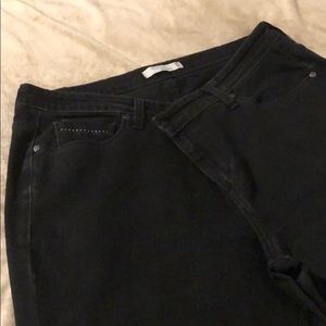 Levi Black 580 Bootcut Jeans (EUC)